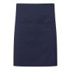 ‘Colours collection’ mid-length pocket apron Navy