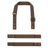 Swap & Pop' Customisable Apron - Straps Brown