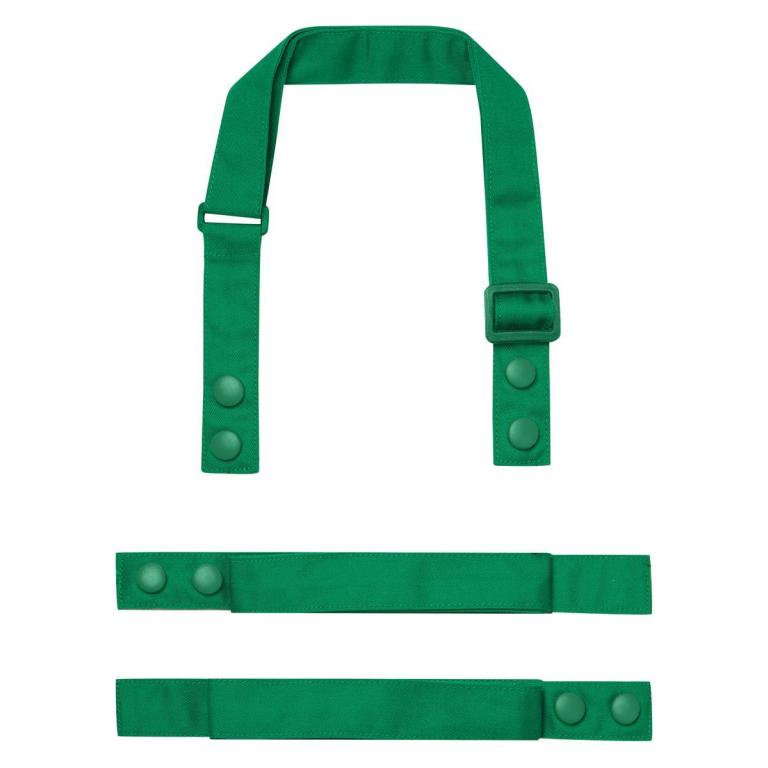 Swap & Pop' Customisable Apron - Straps Emerald