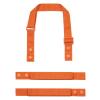 Swap & Pop' Customisable Apron - Straps Orange