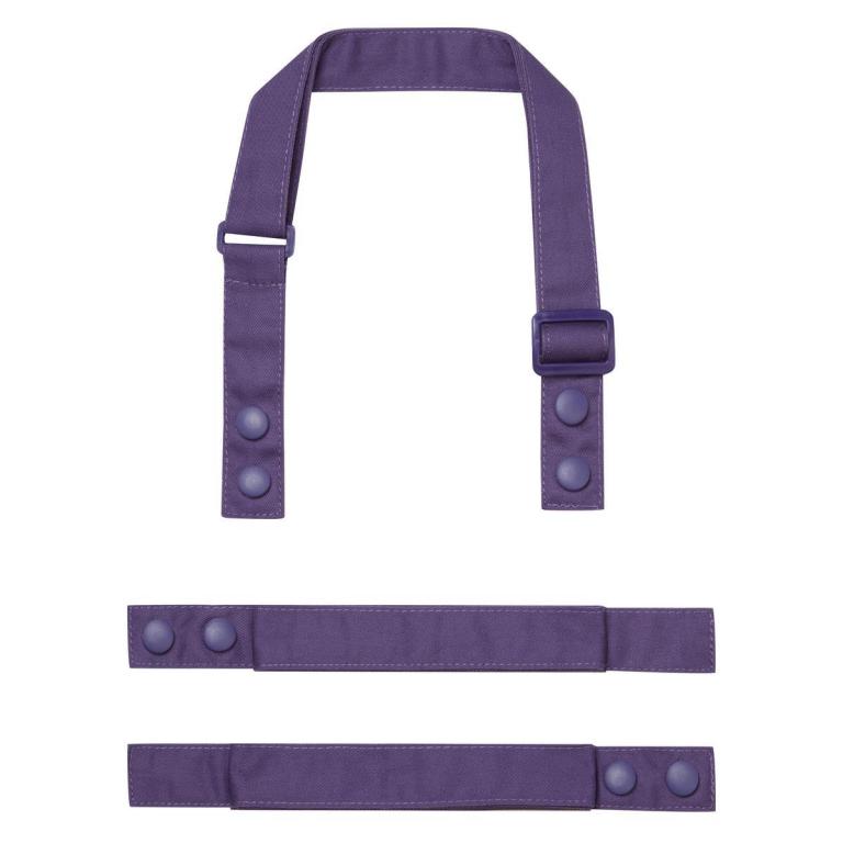 Swap & Pop' Customisable Apron - Straps Purple