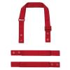 Swap & Pop' Customisable Apron - Straps Red