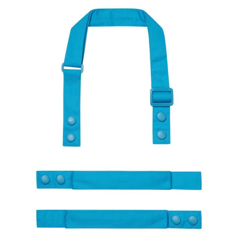 Swap & Pop' Customisable Apron - Straps Turquoise