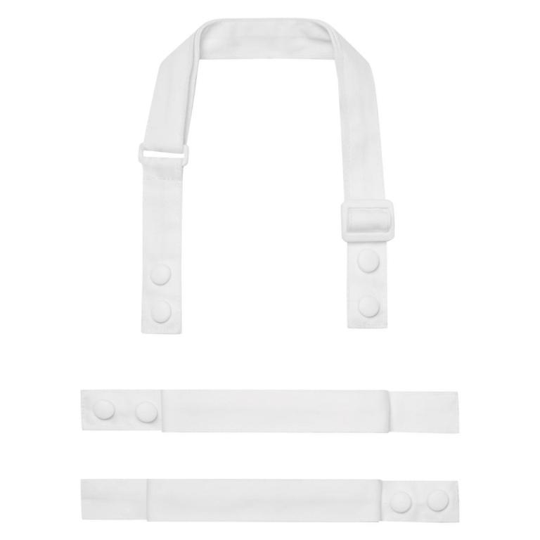 Swap & Pop' Customisable Apron - Straps White