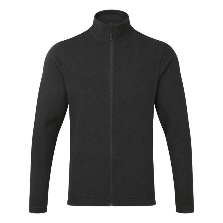 ‘Recyclight’ full-zip microfleece Black