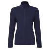 Women’s ‘Recyclight’ full-zip microfleece Navy