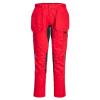 WX2 stretch holster trousers (CD883) slim fit Deep Red