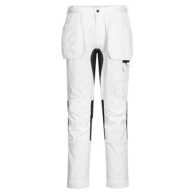 WX2 stretch holster trousers (CD883) slim fit White