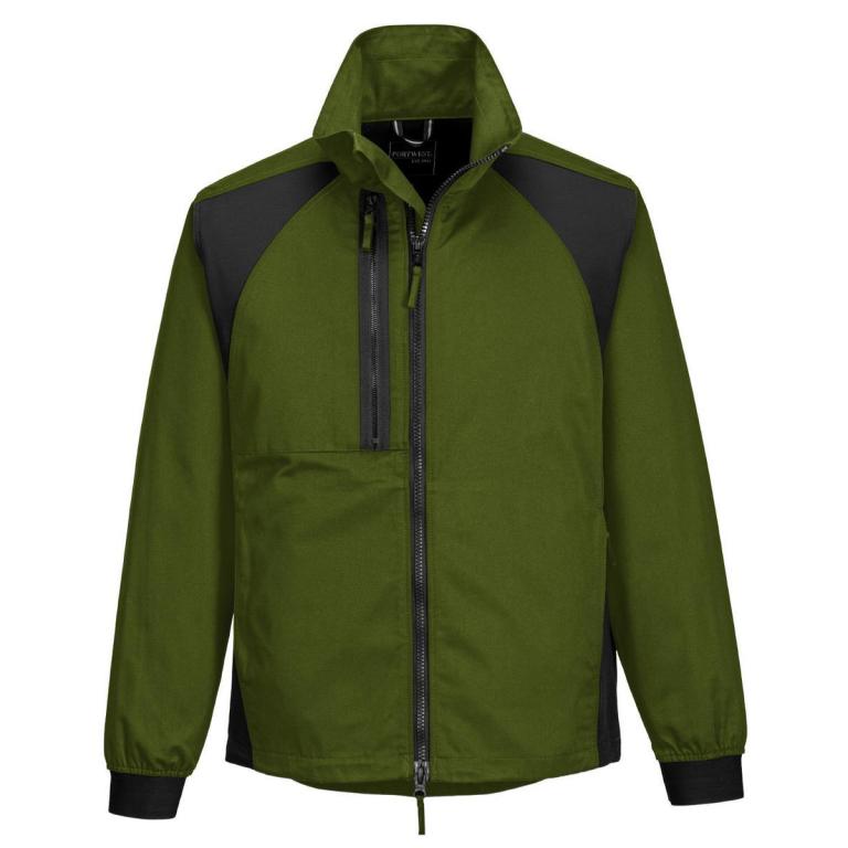 WX2 stretch work jacket (CD885) Olive Green