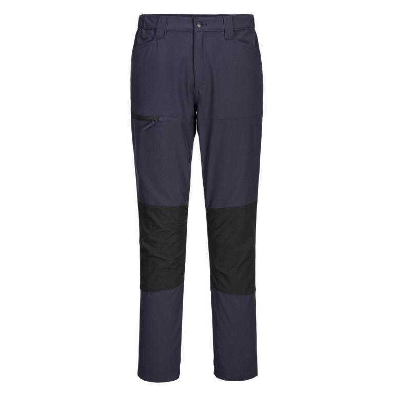 WX2 stretch work trousers (CD886) slim fit Deep Navy/Black