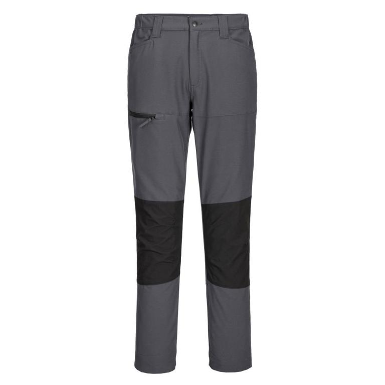 WX2 stretch work trousers (CD886) slim fit Metal Grey