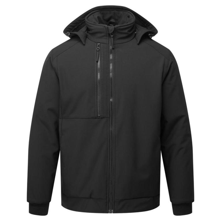 WX2 2-layer padded softshell Black