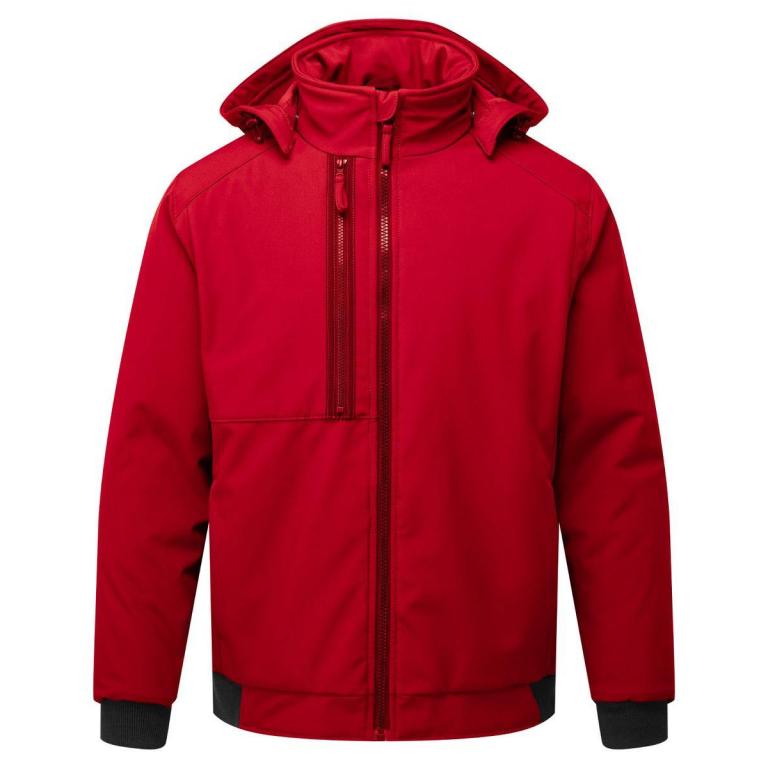 WX2 2-layer padded softshell Deep Red