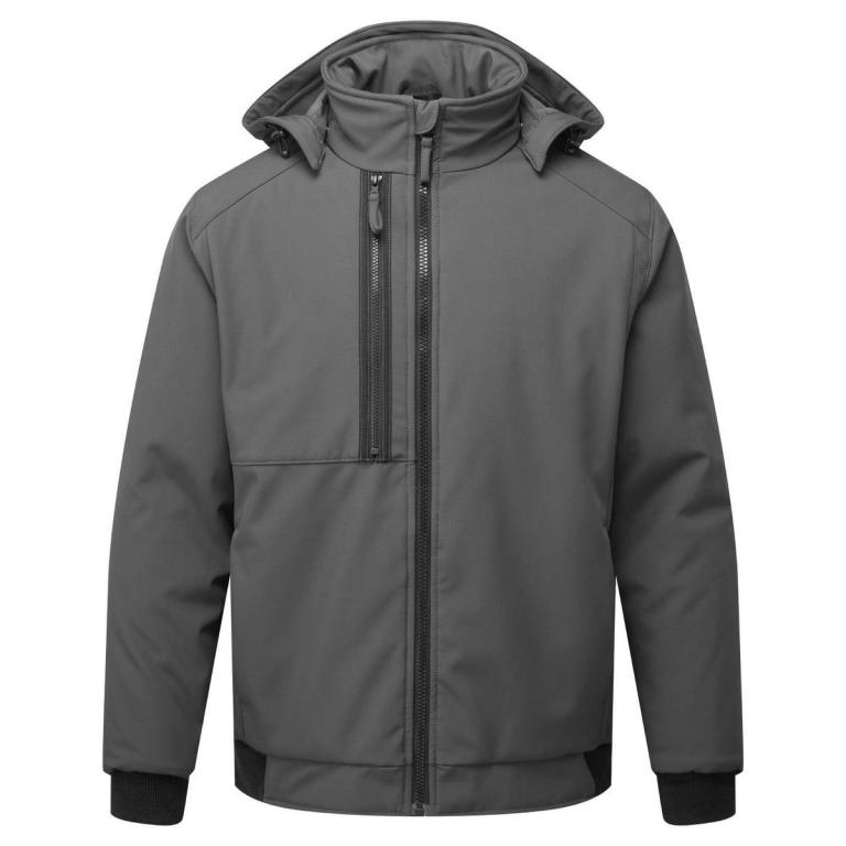 WX2 2-layer padded softshell Metal Grey