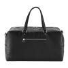 Tailored luxe PU weekender Black