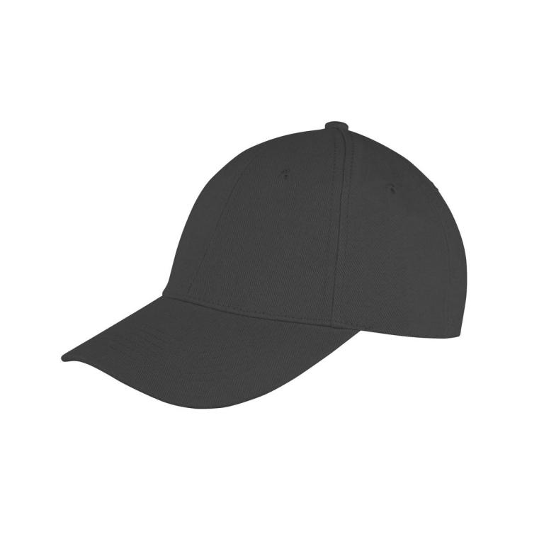 Core recycled low-profile cap Black