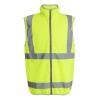 Pro hi-vis full-zip gilet Yellow