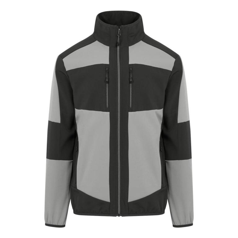 E-Volve unisex 2-layer softshell jacket Mineral Grey/Ash