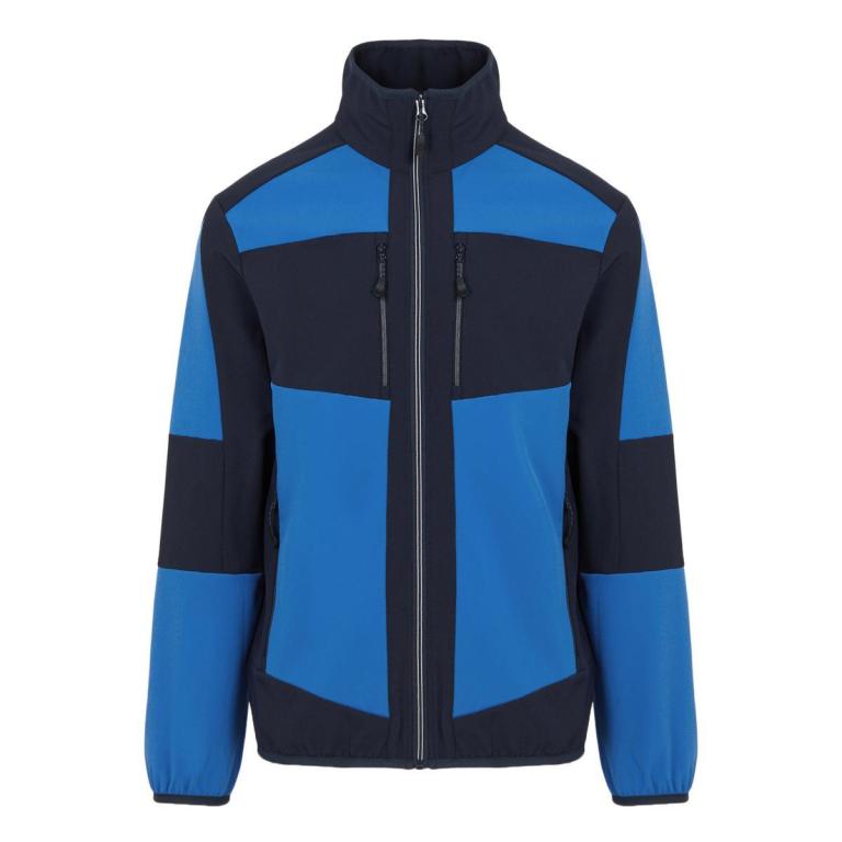 E-Volve unisex 2-layer softshell jacket Strong Blue/Navy