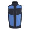 E-Volve unisex 2-layer softshell bodywarmer Strong Blue/Navy