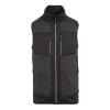 E-Volve unisex knit-effect stretch bodywarmer Ash/Black