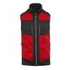 E-Volve unisex knit-effect stretch bodywarmer Classic Red/Black