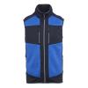 E-Volve unisex knit-effect stretch bodywarmer Strong Blue/Navy