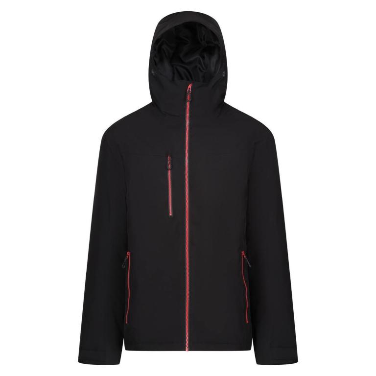 Navigate waterproof insulated jacket Black/Classic Red