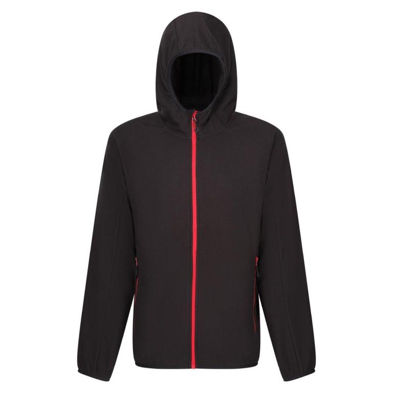 Navigate full zip-fleece Black/Classic Red