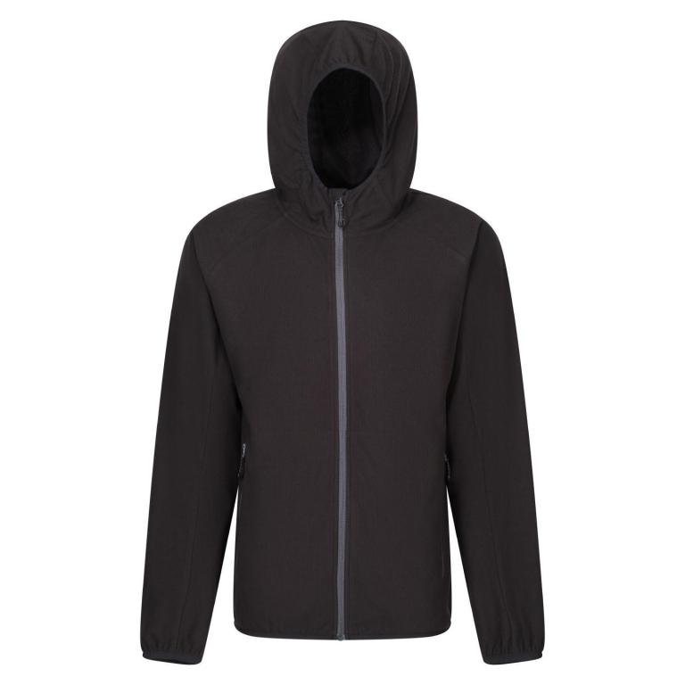 Navigate full zip-fleece Black/Seal Grey