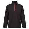 Navigate half-zip fleece Black/Classic Red