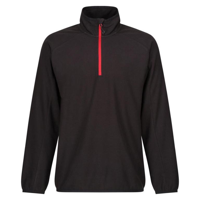 Navigate half-zip fleece Black/Classic Red