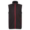 Navigate fleece bodywarmer Black/Classic Red