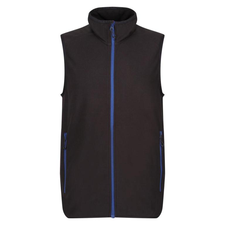 Navigate fleece bodywarmer Black/New Royal