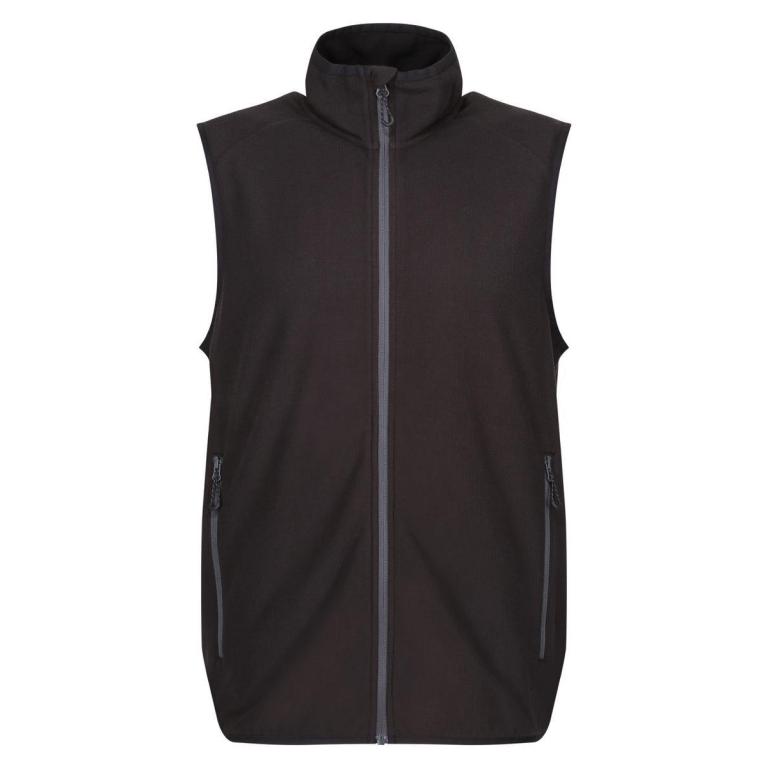 Navigate fleece bodywarmer Black/Seal Grey