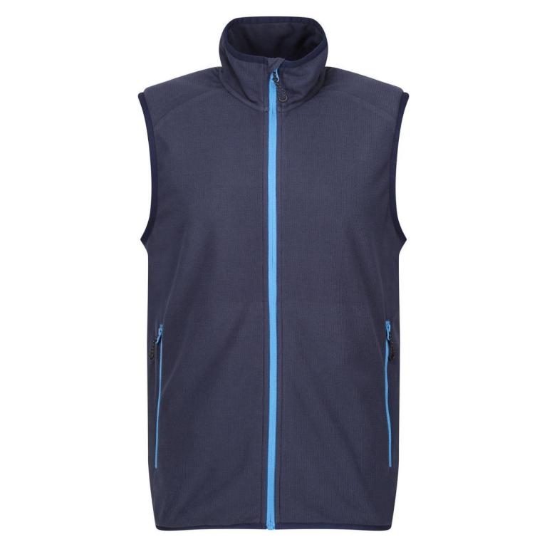 Navigate fleece bodywarmer Navy/French Blue