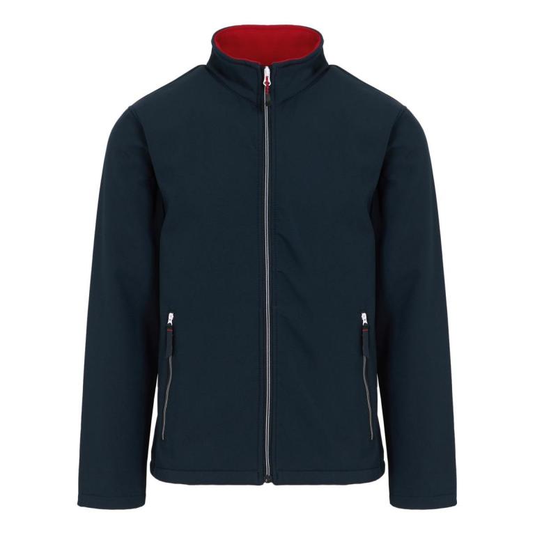 Ascender 2-layer softshell Navy/Classic Red