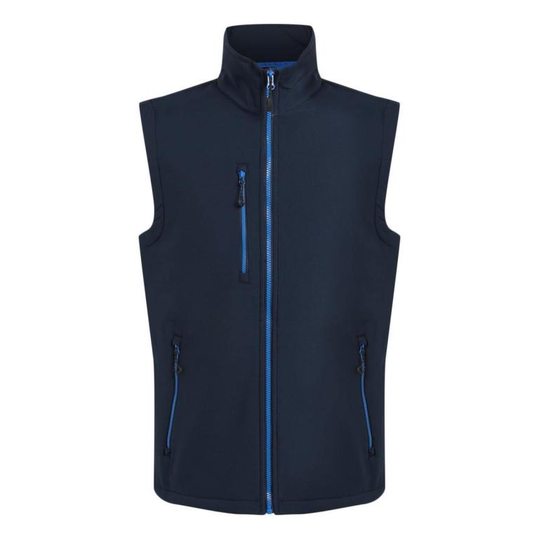 Navigate 2-layer softshell bodywarmer Navy/French Blue