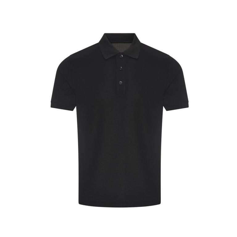 Pro wicking polo Black