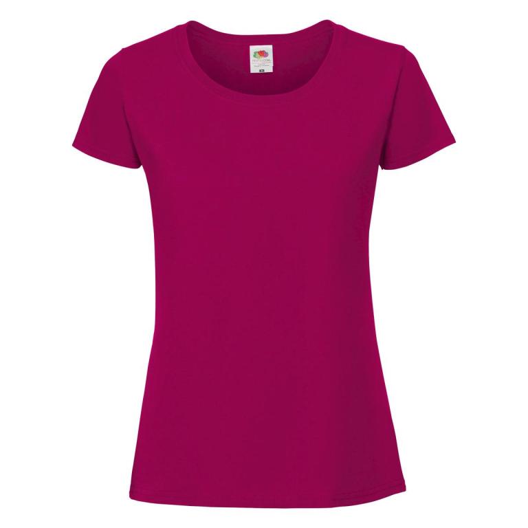 Women's Iconic 195 ringspun premium t-shirt Cranberry