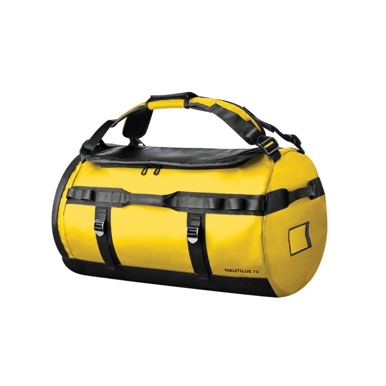 Nautilus waterproof 70 litre duffle Yellow