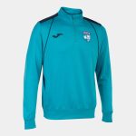 Walton & Hersham United FC Joma 1/4 Zip Top (New Design)  (TURQ/NAVY) - 6xs - junior