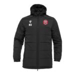 HVFC Macron Padded Jacket (BLACK) - junior - 3xs