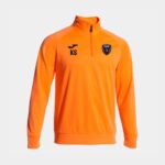 Singh Sabha FC Joma Faraon 1/4 Zip Tracksuit Top - Orange - 6xs - junior