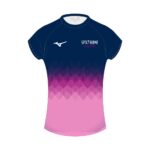 Spelthorne Gymnastics Squad Navy/Pink T-Shirt (JUNIOR) - junior - 116