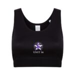 UNIT 14 Adults Crop Top (Black) - xs